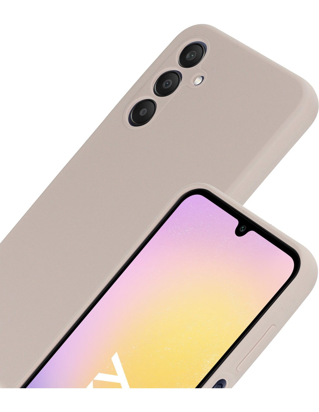 Mobiparts Silicone Cover Samsung Galaxy A25 Soft Salmon