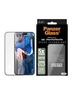 Panzerglass Ceramic Apple iPhone 16 15 Plus - Ultra-Wide Fit 2