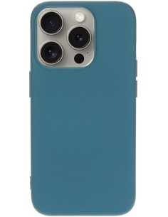 Mobiparts Silicone Cover Apple iPhone 15 Pro Blueberry Blue 2