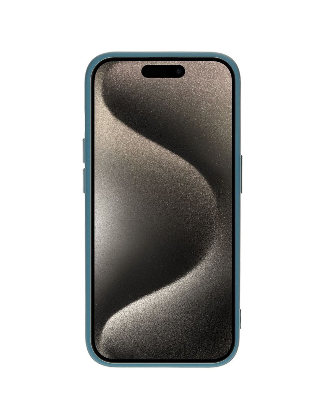 Mobiparts Silicone Cover Apple iPhone 15 Pro Blueberry Blue