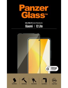 PanzerGlass Xiaomi 12 Lite UWF - Black - Anti-Bacterial 2