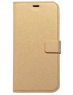 Mobiparts Saffiano Wallet Case Apple iPhone XS Max Gold 2