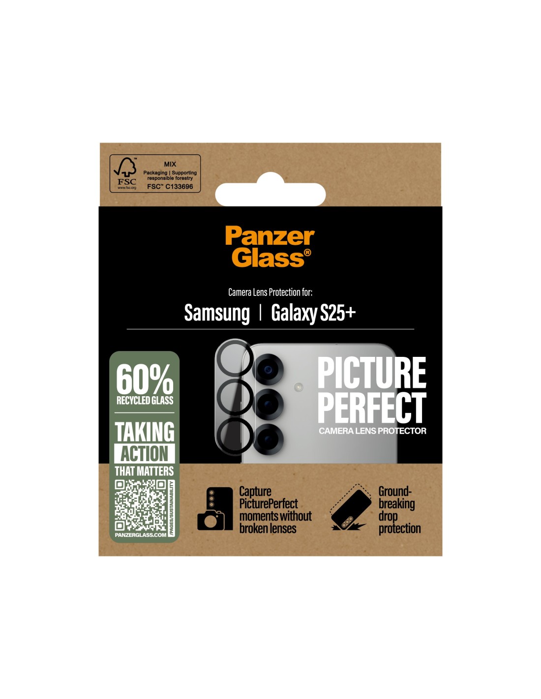 PanzerGlass PicturePerfect Plate Samsung Galaxy S25 Plus