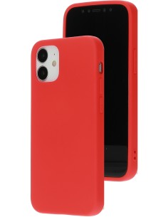Mobiparts Silicone Cover Apple iPhone 12 Mini Scarlet Red