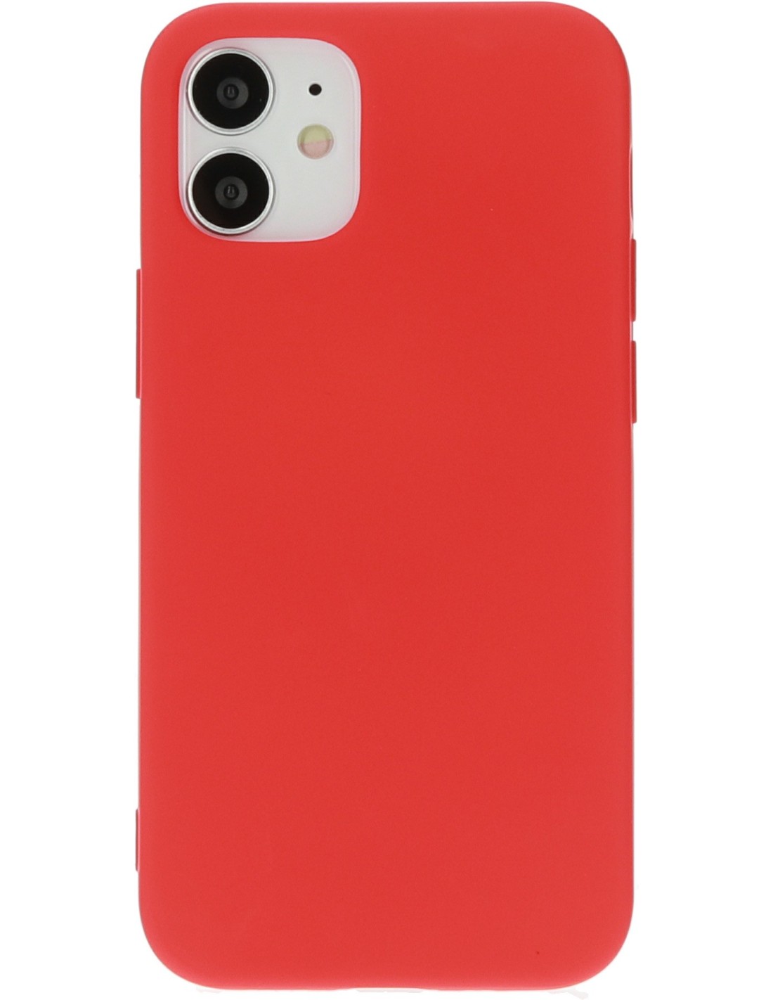 Mobiparts Silicone Cover Apple iPhone 12 Mini Scarlet Red