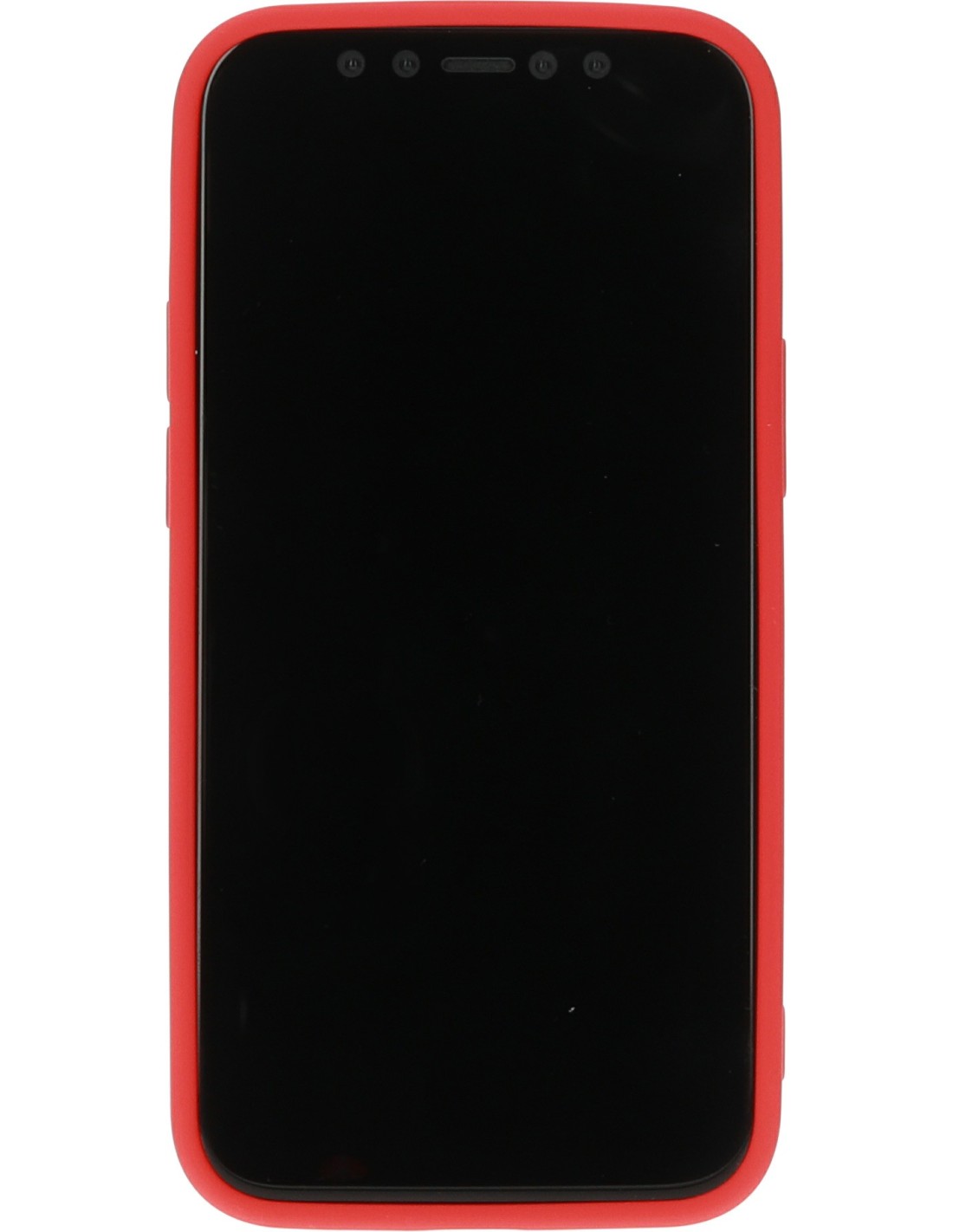 Mobiparts Silicone Cover Apple iPhone 12 Mini Scarlet Red