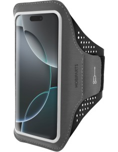 Mobiparts Comfort Fit Sport Armband Apple iPhone 16 Pro Black