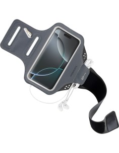 Mobiparts Comfort Fit Sport Armband Apple iPhone 16 Pro Black 2