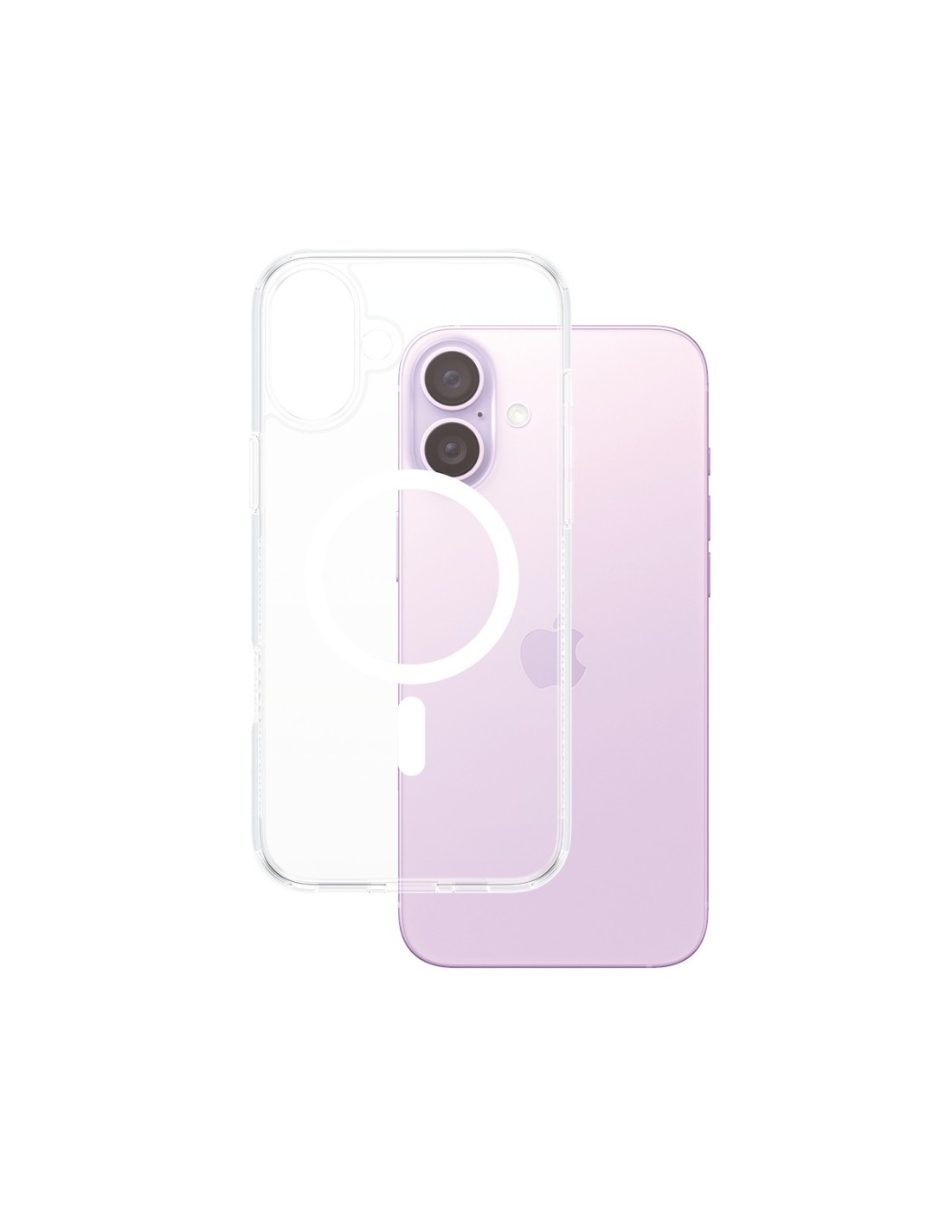 PanzerGlass Apple iPhone 16 Plus White MagSafe HardCase Clear