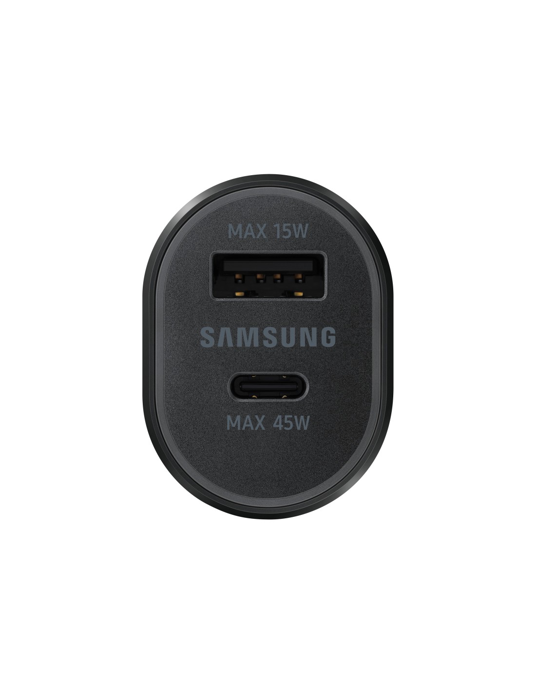 Samsung Dual Port Car Charger 45W 15W incl USB-C to USB-C cable
