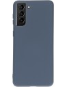 Mobiparts Silicone Cover Samsung Galaxy S21 Plus Royal Grey