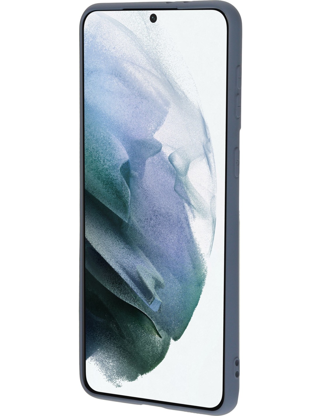 Mobiparts Silicone Cover Samsung Galaxy S21 Plus Royal Grey