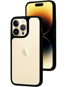 Mobiparts Rugged Clear Case Apple iPhone 14 Pro Max Black