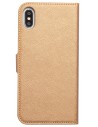 Mobiparts Saffiano Wallet Case Apple iPhone XS Max Copper