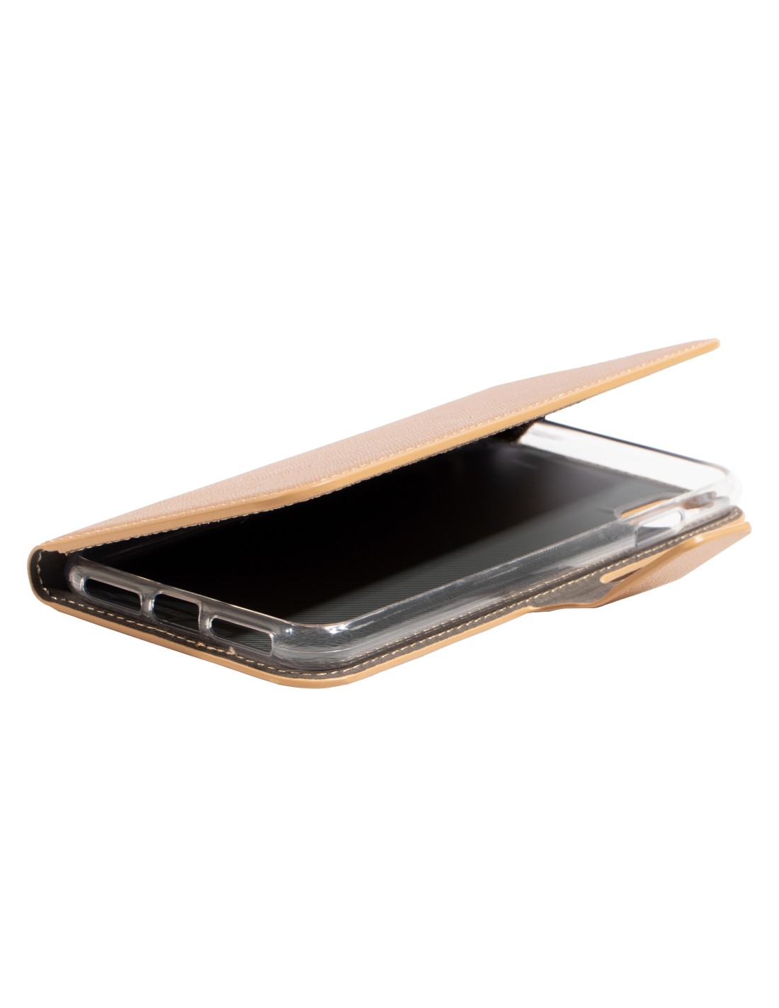 Mobiparts Saffiano Wallet Case Apple iPhone XS Max Copper