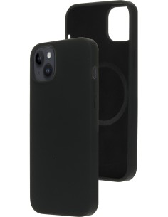 Mobiparts Silicone  Cover Apple iPhone 14 Plus Black (Magsafe Compatible)