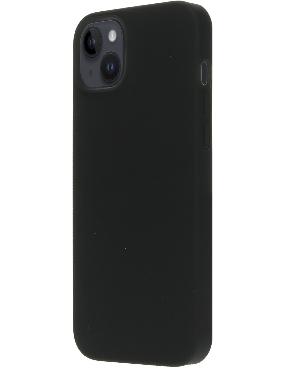 Mobiparts Silicone  Cover Apple iPhone 14 Plus Black (Magsafe Compatible)
