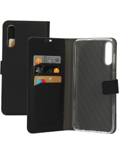 Mobiparts Saffiano Wallet Case Samsung Galaxy A70 (2019) Black
