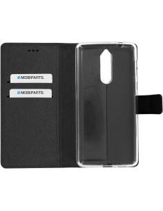 Mobiparts Premium Wallet TPU Case Nokia 8 Black 2