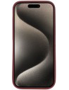Mobiparts Silicone Cover Apple iPhone 15 Pro Plum Red