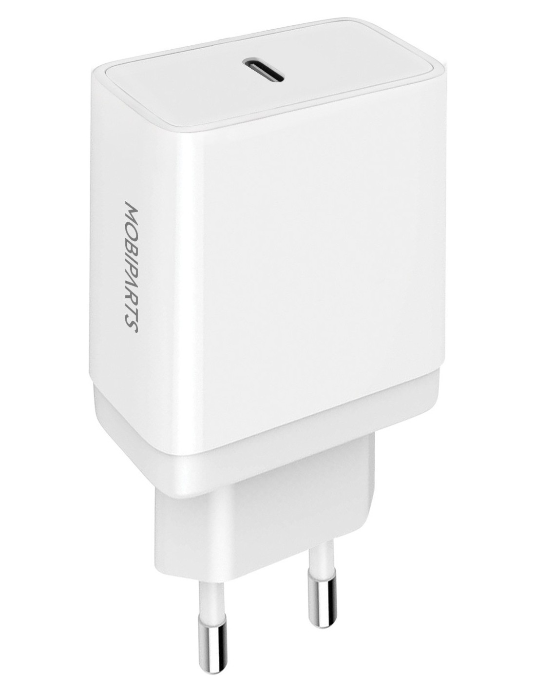 Mobiparts Wall Charger USB-C 20w White (with PD)