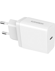 Mobiparts Wall Charger USB-C 20w White (with PD)