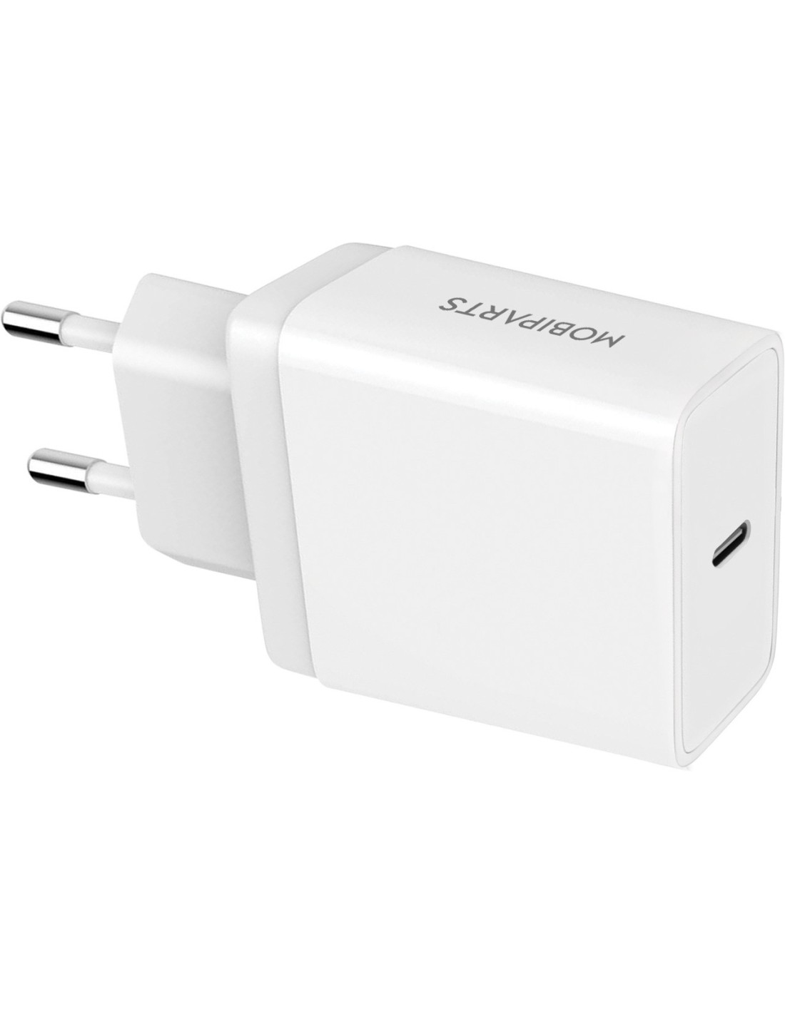 Mobiparts Wall Charger USB-C 20w White (with PD)