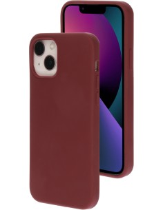 Mobiparts Silicone Cover Apple iPhone 13 Plum Red