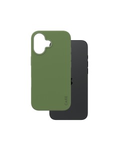 CARE by PanzerGlass Fashionable Case Green w. MagSafe iPhone 16