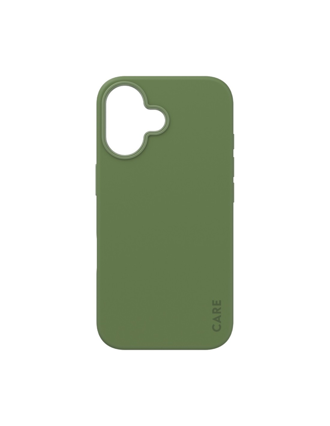 CARE by PanzerGlass Fashionable Case Green w. MagSafe iPhone 16