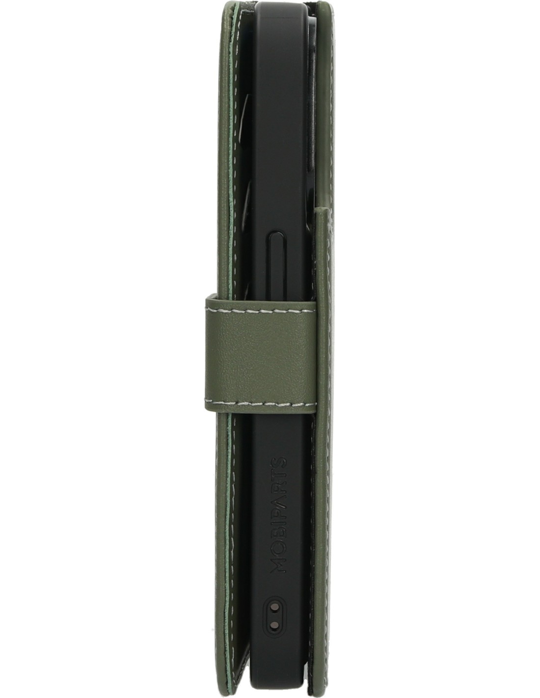 Mobiparts Leather 2 in 1 Wallet Case Apple iPhone 15 Pro Green
