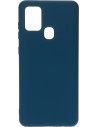 Mobiparts Silicone Cover Samsung Galaxy A21s (2020) Blueberry Blue