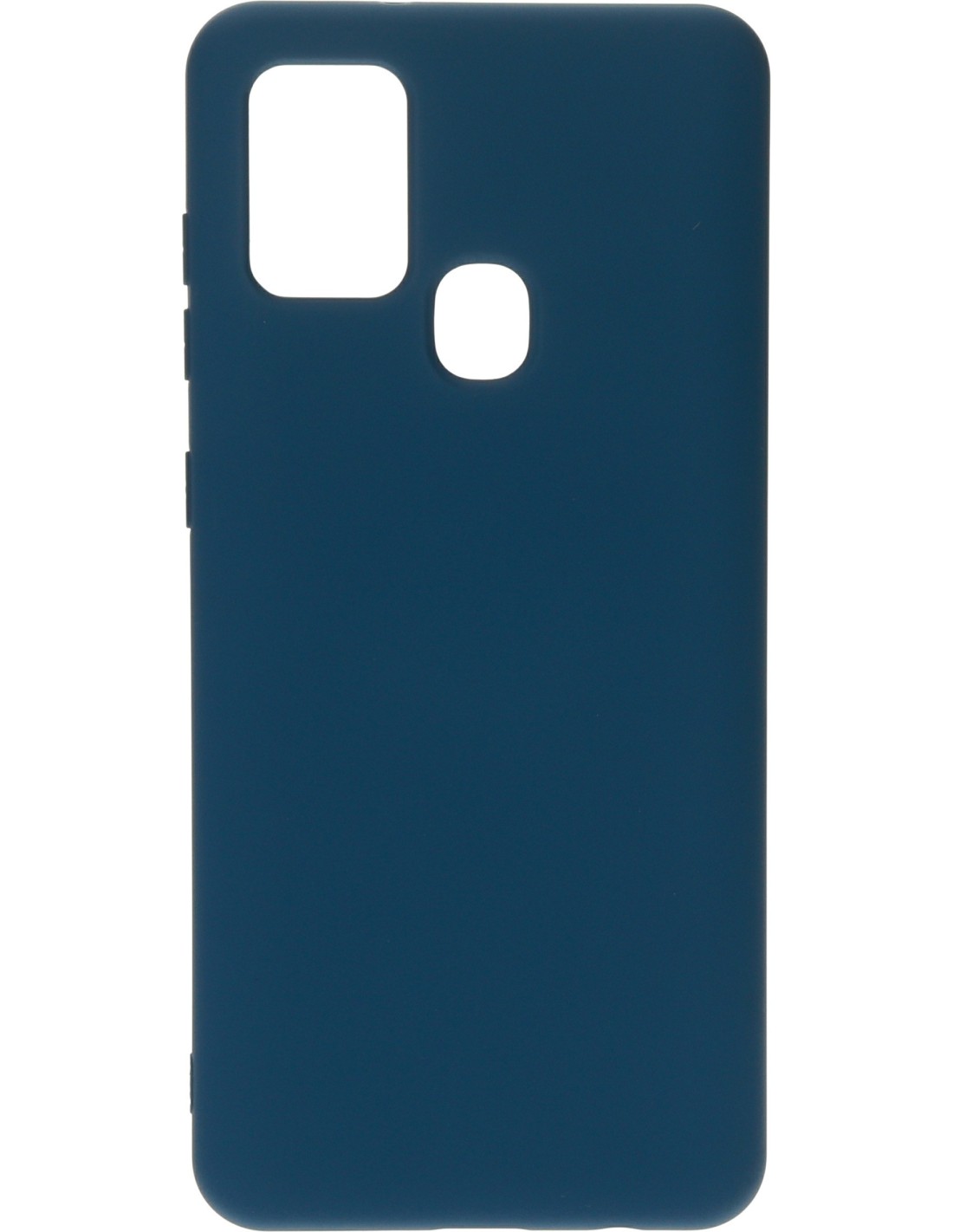 Mobiparts Silicone Cover Samsung Galaxy A21s (2020) Blueberry Blue