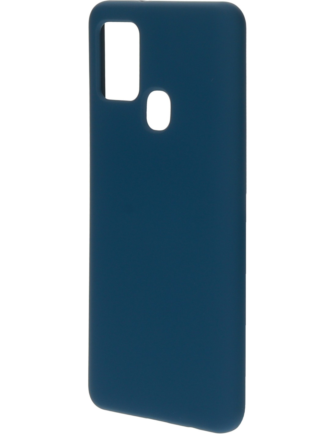 Mobiparts Silicone Cover Samsung Galaxy A21s (2020) Blueberry Blue