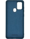 Mobiparts Silicone Cover Samsung Galaxy A21s (2020) Blueberry Blue