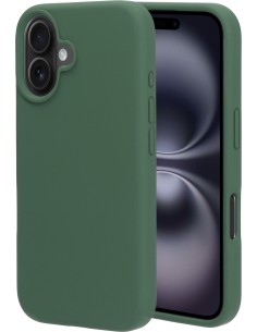 Mobiparts Silicone Cover Apple iPhone 16 Forest Green
