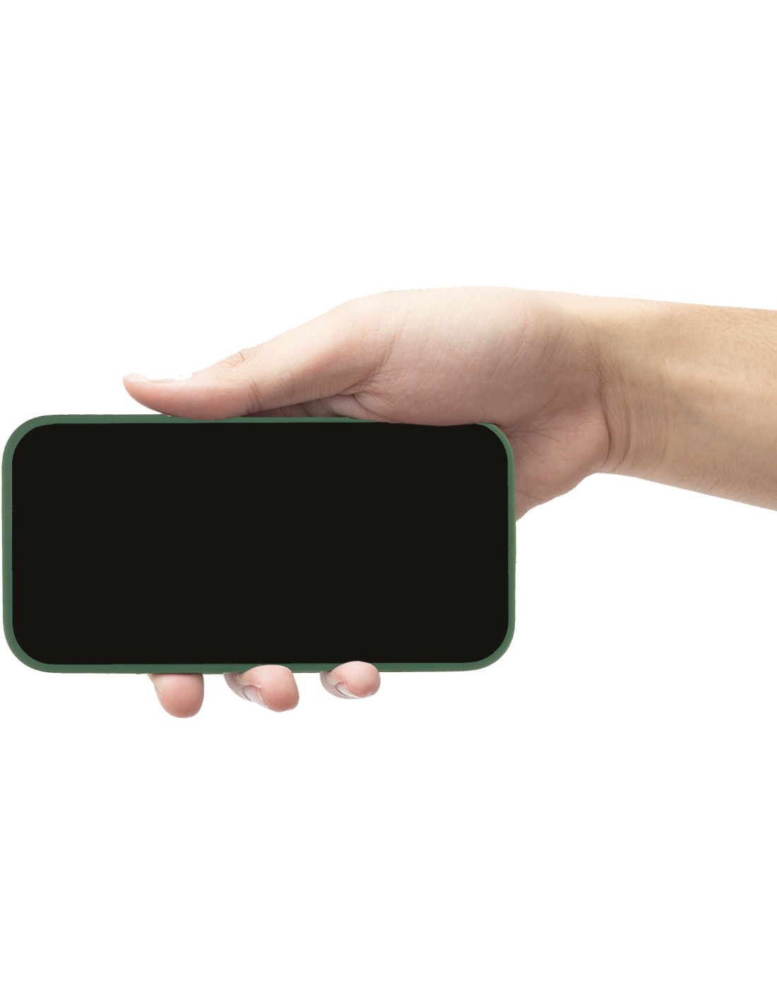 Mobiparts Silicone Cover Apple iPhone 16 Forest Green