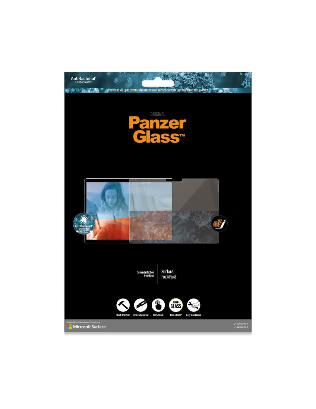 PanzerGlass Microsoft Surface Pro X Pro 8 AB