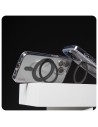 CARE by PanzerGlass Feature Case Transparent w. Black Kickstand & MagSafe iPhone 16 Pro Max