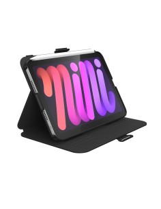Speck Balance Folio Case Apple iPad Mini  (2021-2024) Black - with Microban 2