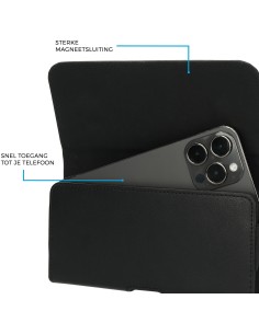 Mobiparts Classic Belt Case Size XL Black 2