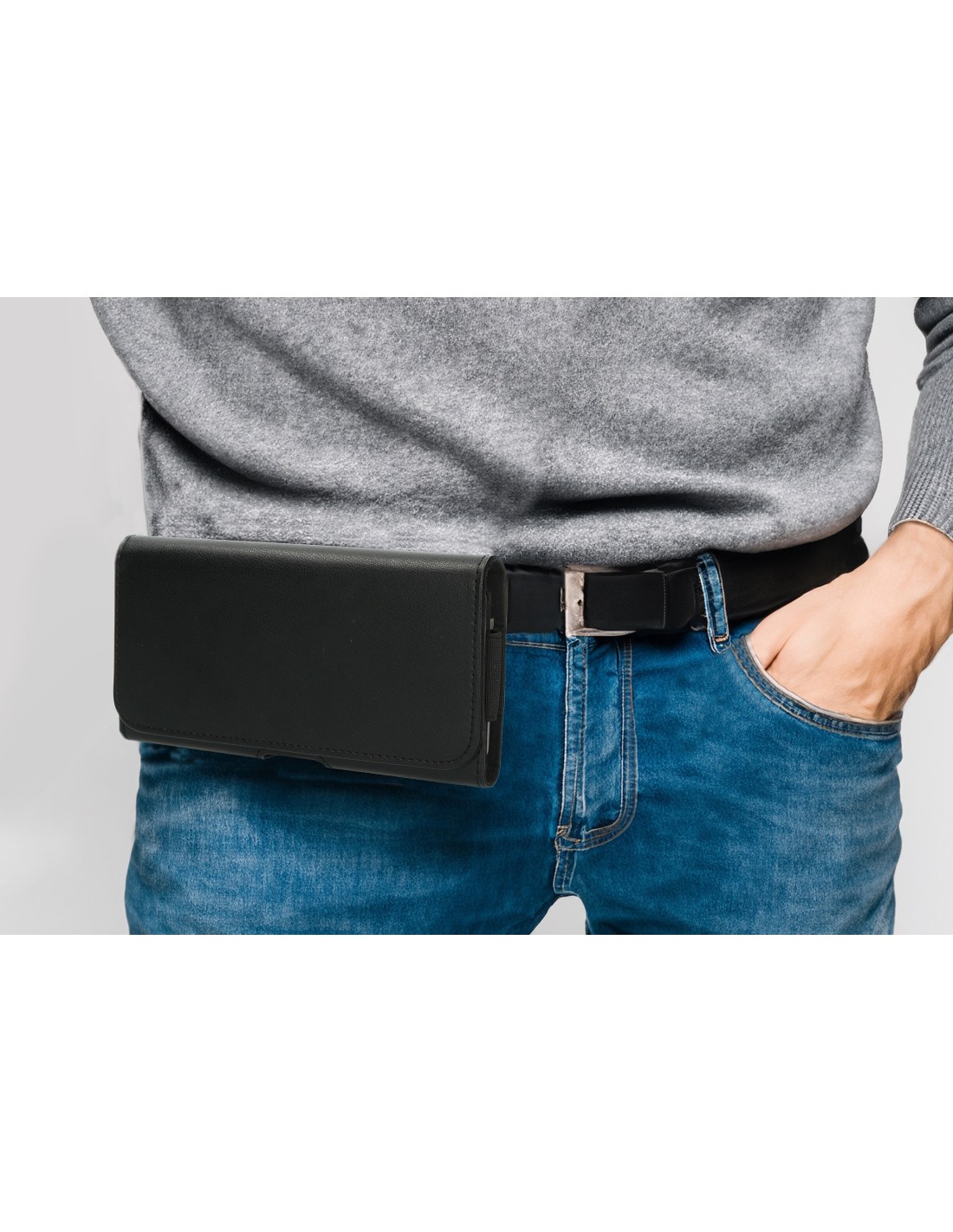 Mobiparts Classic Belt Case Size XL Black