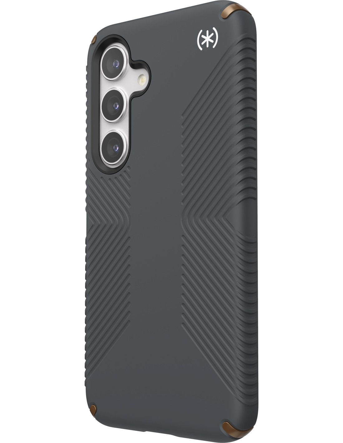 Speck Presidio2 Grip Samsung Galaxy S24 Charcoal Grey - with Microban