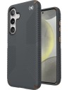 Speck Presidio2 Grip Samsung Galaxy S24 Charcoal Grey - with Microban
