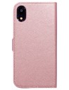 Mobiparts Saffiano Wallet Case Apple iPhone XR Pink