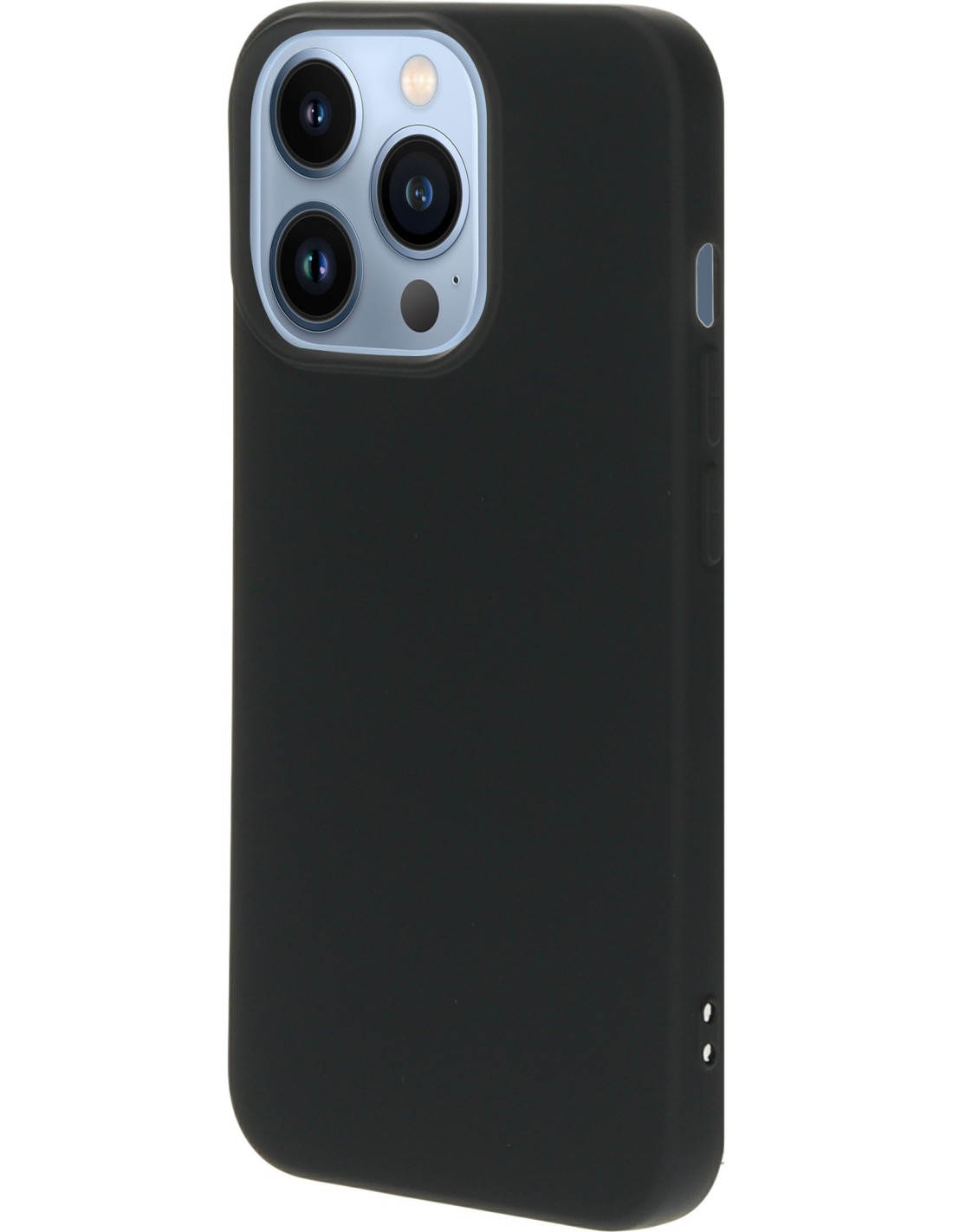 Mobiparts Silicone Cover Apple iPhone 13 Pro Black