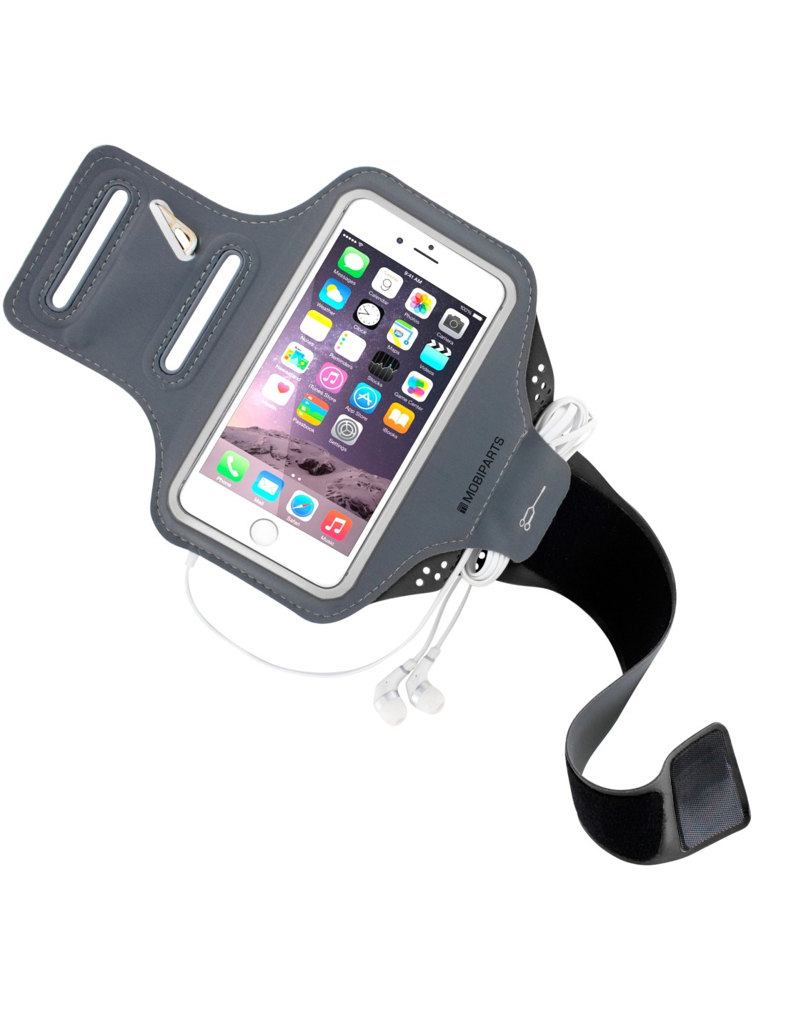 Mobiparts Comfort Fit Sport Armband Size M Black