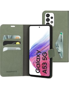 Mobiparts Classic Wallet Case Samsung Galaxy A53 (2022) Stone Green