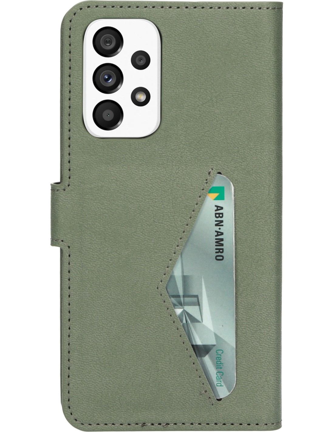 Mobiparts Classic Wallet Case Samsung Galaxy A53 (2022) Stone Green