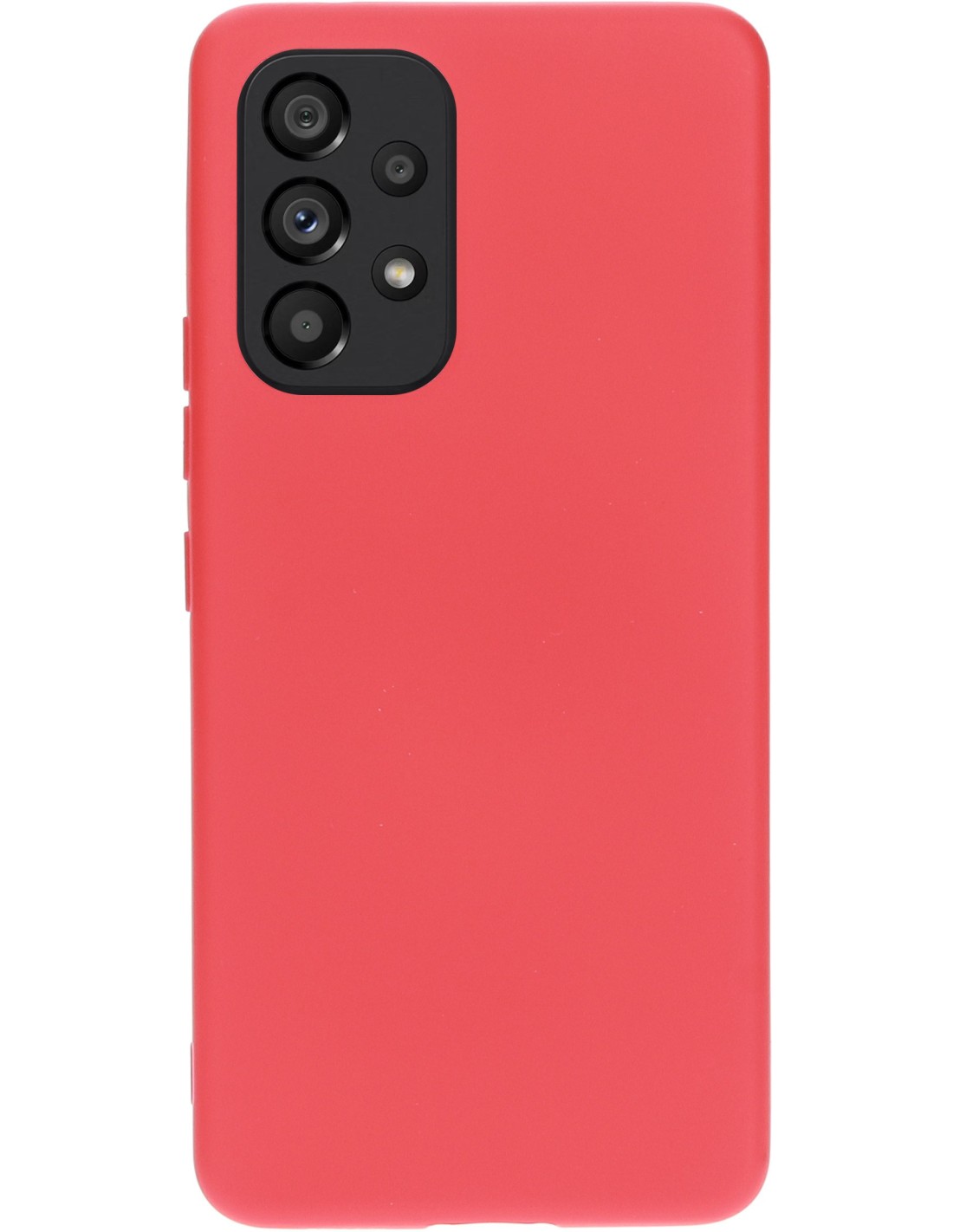 Mobiparts Silicone Cover Samsung Galaxy A53 (2022) Scarlet Red